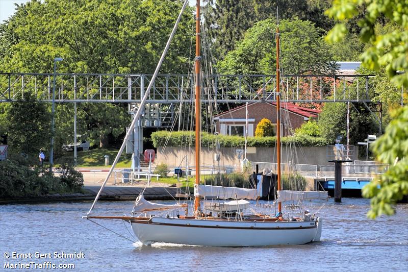 frieda (Pleasure craft) - IMO , MMSI 211488910, Call Sign DG6393 under the flag of Germany