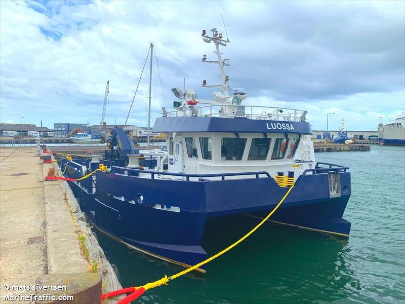 luossa (Cargo ship) - IMO , MMSI 258004970, Call Sign LH4564 under the flag of Norway