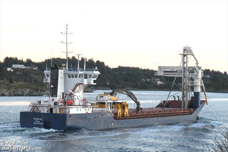 terneskjaer (General Cargo Ship) - IMO 9375446, MMSI 258015890, Call Sign LGRM under the flag of Norway