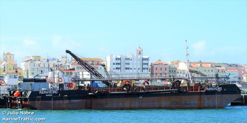 ramaveiro (Dredging or UW ops) - IMO , MMSI 263671950, Call Sign CSXC4 under the flag of Portugal