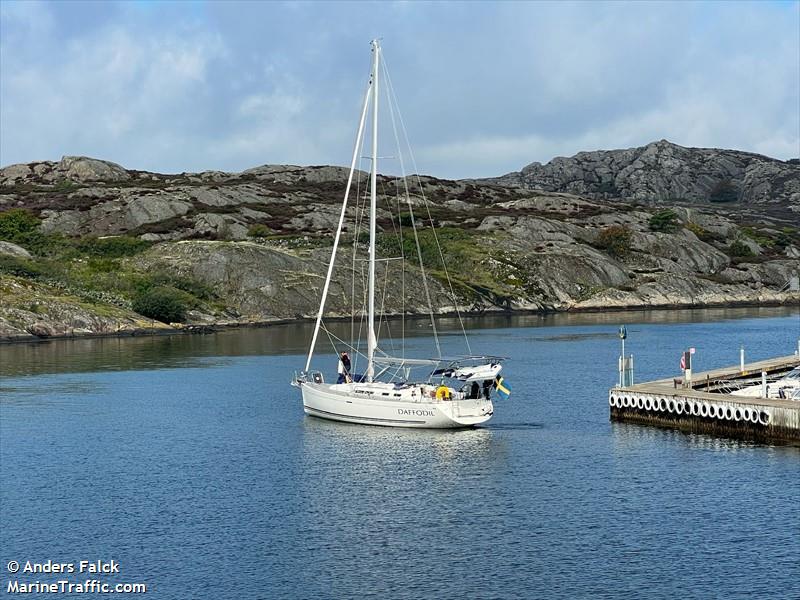 sy daffodil (Sailing vessel) - IMO , MMSI 265574090, Call Sign SC7566 under the flag of Sweden