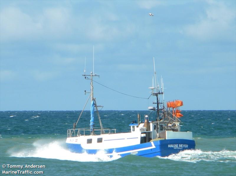 hm 94 em olsen 1 (Fishing vessel) - IMO , MMSI 219001204, Call Sign OZYA under the flag of Denmark