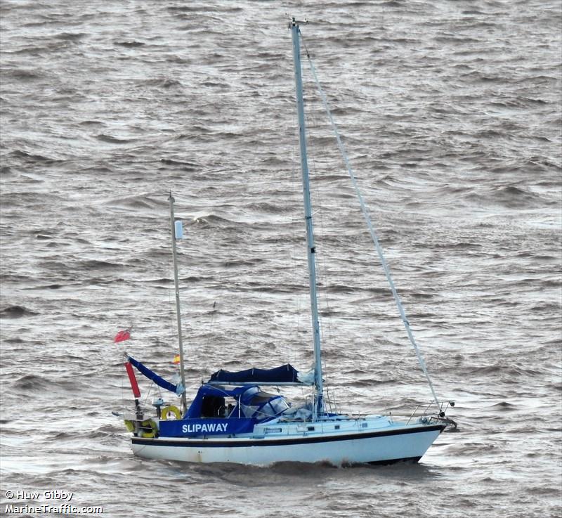 slipaway (Sailing vessel) - IMO , MMSI 235010457, Call Sign MUAP 7 under the flag of United Kingdom (UK)