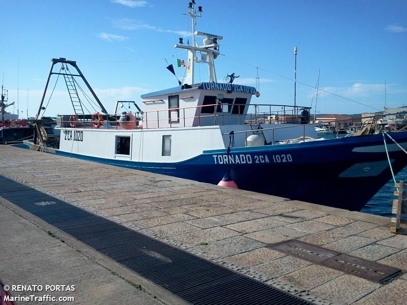 tornado (Fishing vessel) - IMO , MMSI 247151290, Call Sign INBQ under the flag of Italy