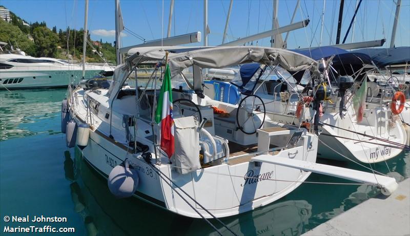 sy roxane (Unknown) - IMO , MMSI 247282640, Call Sign IO3026 under the flag of Italy