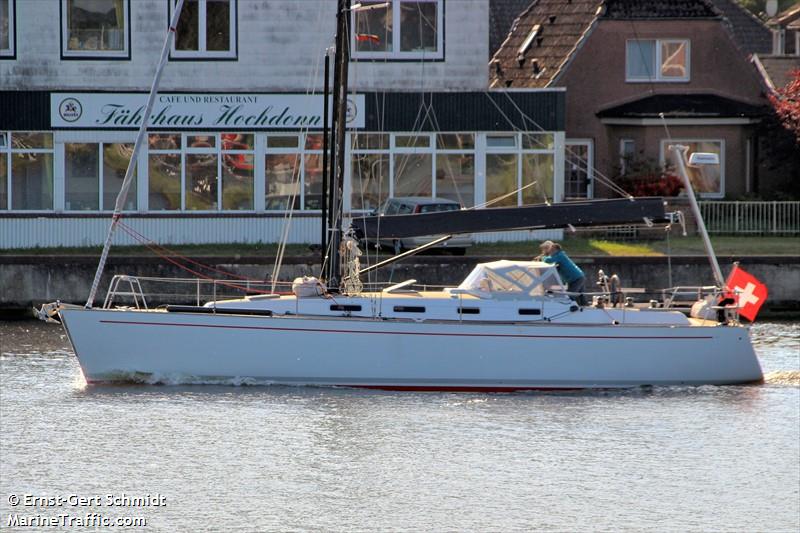 naa dis naa (Sailing vessel) - IMO , MMSI 269110510, Call Sign HBY5115 under the flag of Switzerland