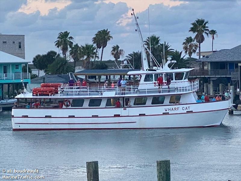 wharf cat (Fishing vessel) - IMO , MMSI 366936050, Call Sign WZJ9938 under the flag of United States (USA)