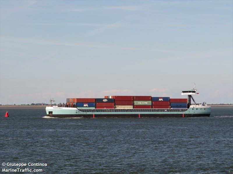 tripoli (General Cargo Ship) - IMO 9540546, MMSI 205278390, Call Sign OT2783 under the flag of Belgium