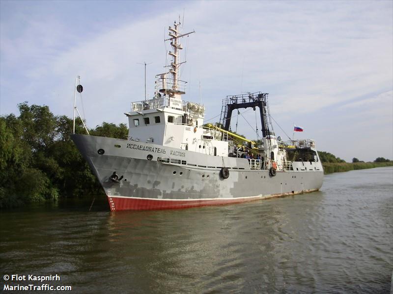 issledovatel kaspiya (Fishing Vessel) - IMO 8937118, MMSI 273438200, Call Sign UAHC under the flag of Russia