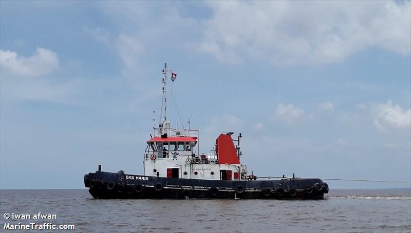 eka maris (Tug) - IMO , MMSI 525010063, Call Sign YDA4392 under the flag of Indonesia