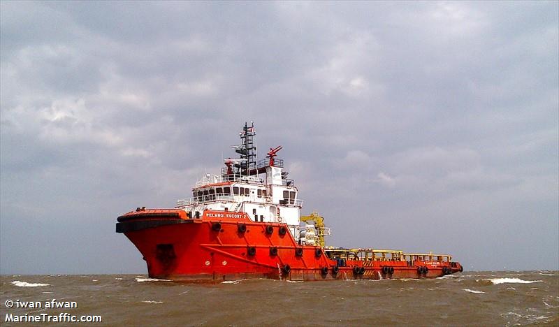 pelangi escort 2 (Offshore Tug/Supply Ship) - IMO 9635133, MMSI 525010166, Call Sign POQR under the flag of Indonesia