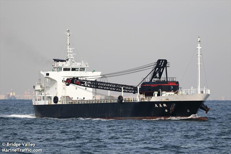 tsurumi maru (General Cargo Ship) - IMO 9638458, MMSI 431003282, Call Sign JD3303 under the flag of Japan