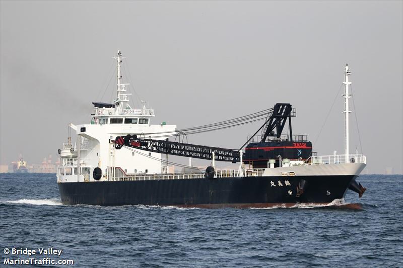 tsurumi maru (Cargo ship) - IMO 9638458, MMSI 431003282, Call Sign JD3303 under the flag of Japan