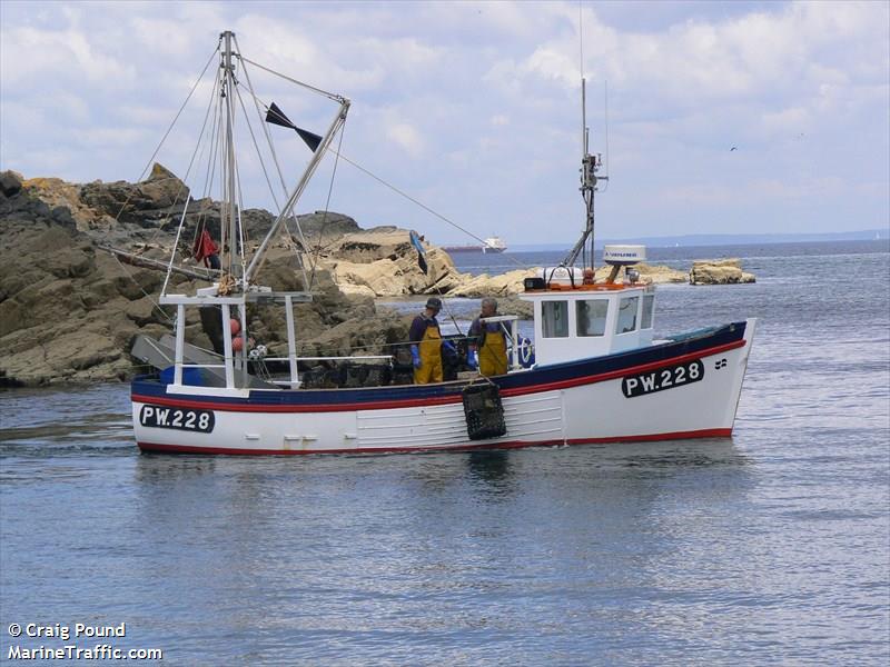 ma-vie (Fishing vessel) - IMO , MMSI 235084349, Call Sign MNKN3 under the flag of United Kingdom (UK)