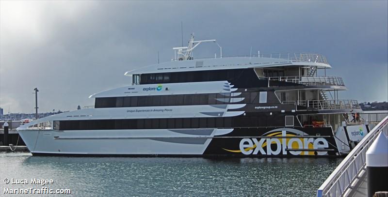 te haerenga (Passenger ship) - IMO , MMSI 512000821, Call Sign ZMT6506 under the flag of New Zealand