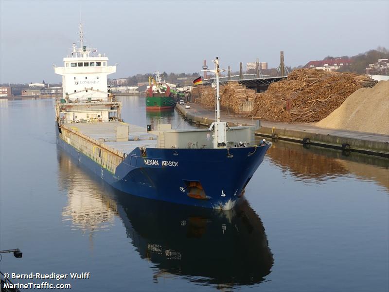 kenan atasoy (General Cargo Ship) - IMO 9215658, MMSI 636021080, Call Sign 5LCE3 under the flag of Liberia