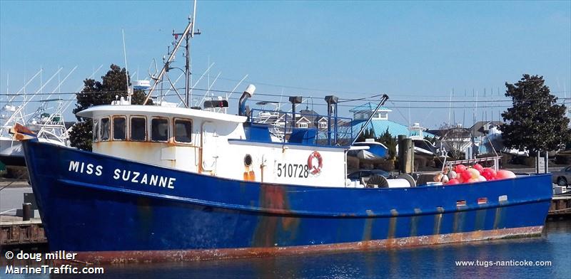 miss suzanne (Fishing vessel) - IMO , MMSI 367391340, Call Sign WDE7283 under the flag of United States (USA)