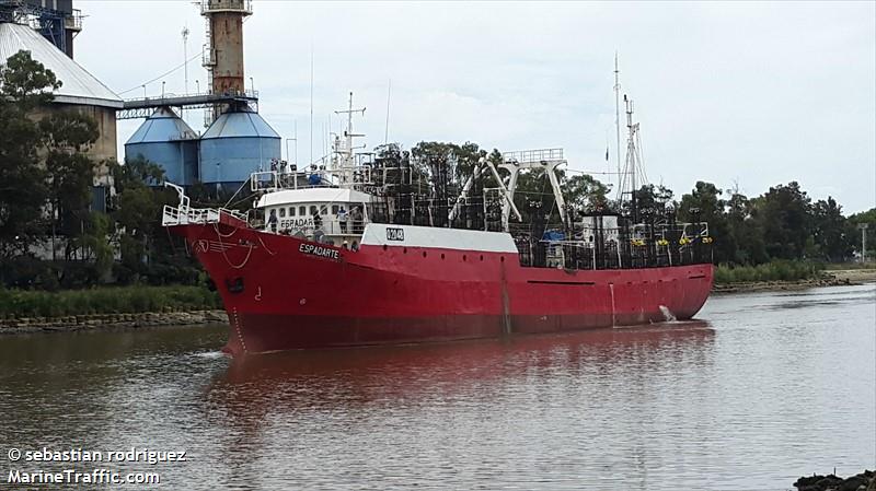 espadarte (Fishing Vessel) - IMO 6727569, MMSI 701000878, Call Sign SSD under the flag of Argentina