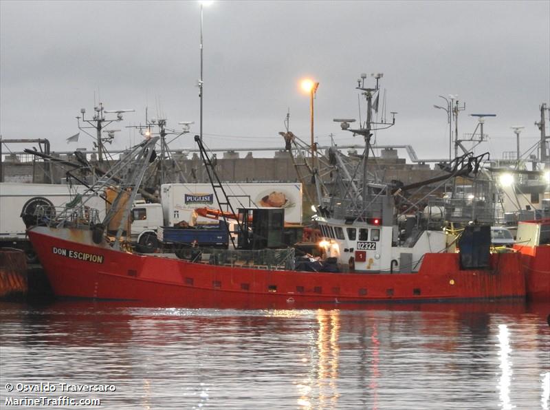 don escipion (Fishing vessel) - IMO , MMSI 701000956, Call Sign LW 6605 under the flag of Argentina