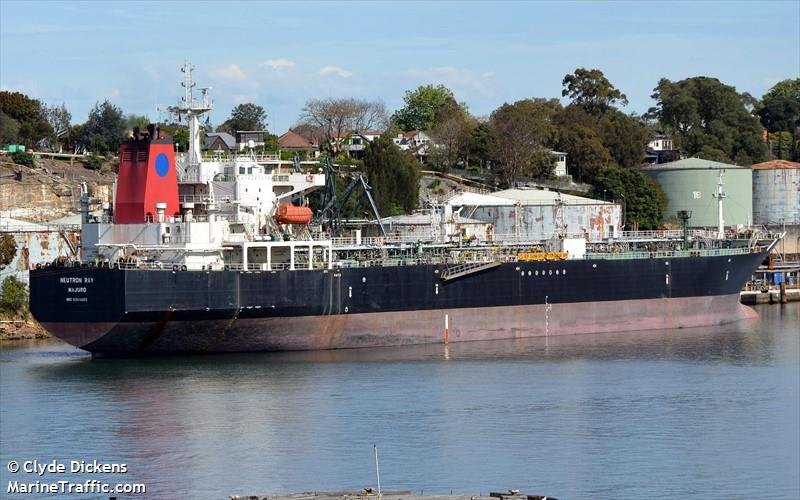 neutron ray (Crude Oil Tanker) - IMO 9284805, MMSI 538009483, Call Sign V7A4798 under the flag of Marshall Islands