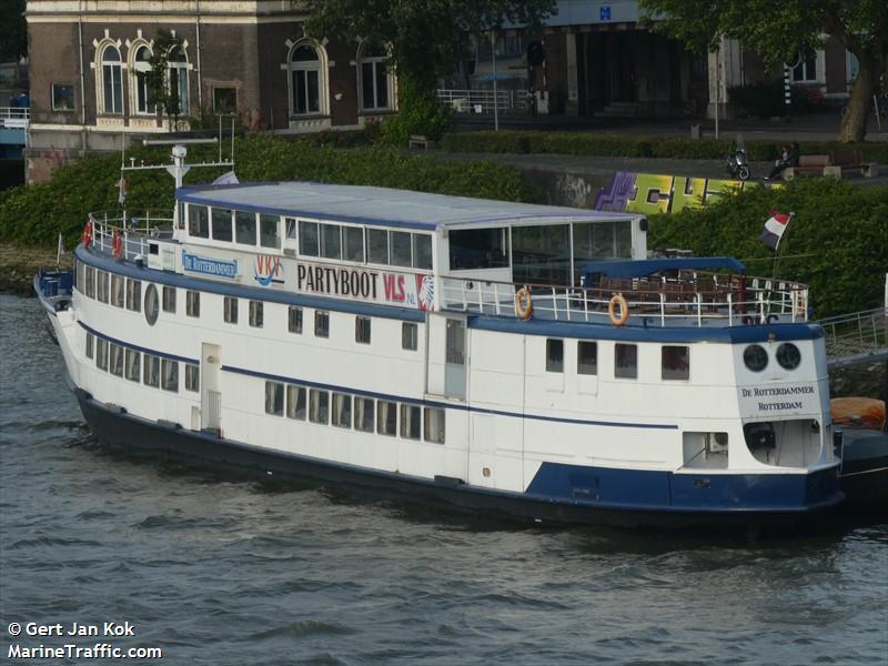 de rotterdammer (Passenger ship) - IMO , MMSI 244139723 under the flag of Netherlands