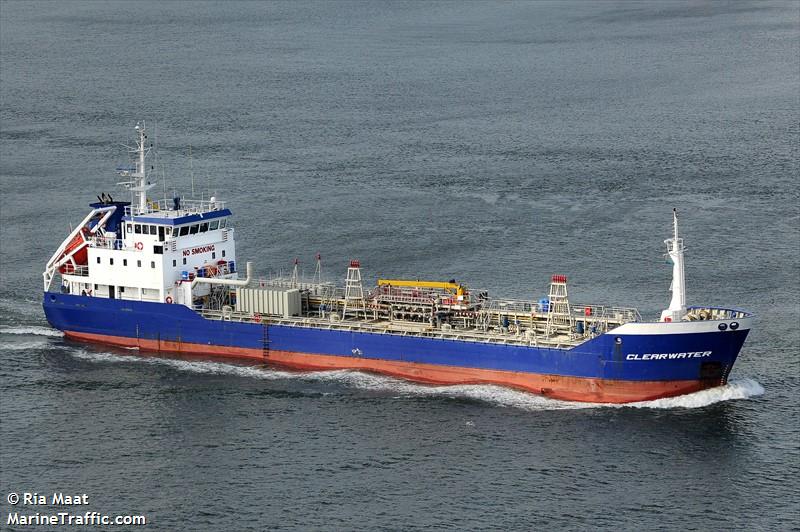 clearwater (Chemical/Oil Products Tanker) - IMO 9077537, MMSI 423361100, Call Sign 4JON under the flag of Azerbaijan