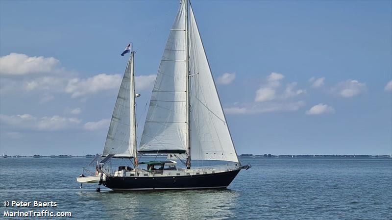 de liefde (Sailing vessel) - IMO , MMSI 244012293, Call Sign PE7420 under the flag of Netherlands