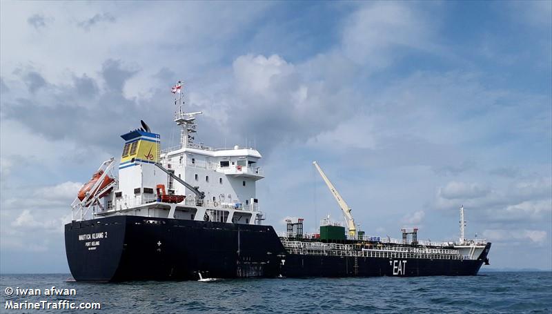 nautica kluang 2 (Oil Products Tanker) - IMO 9921087, MMSI 533132152, Call Sign 9M2511 under the flag of Malaysia