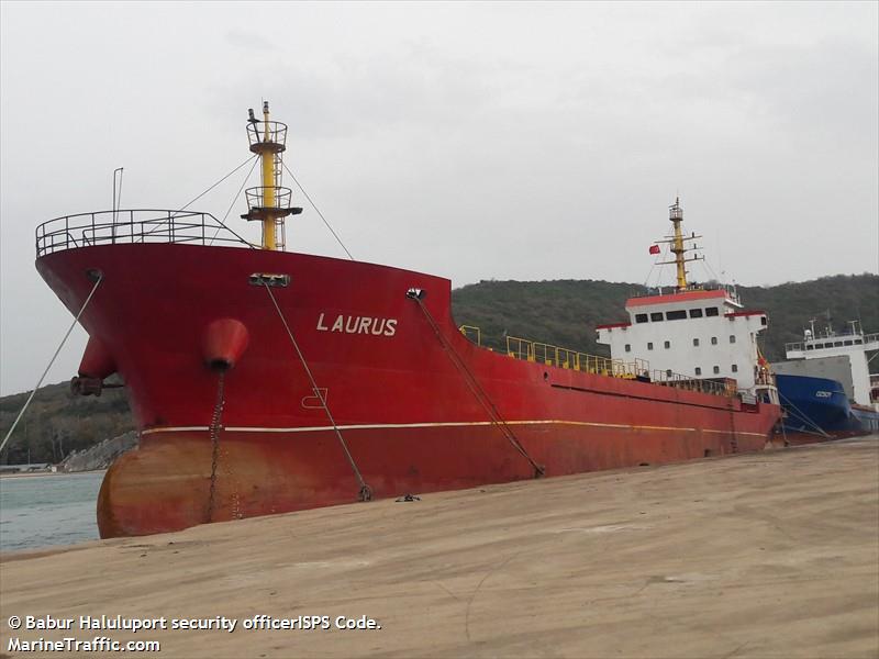 laurus (General Cargo Ship) - IMO 9559169, MMSI 613002101, Call Sign TJMC169 under the flag of Cameroon