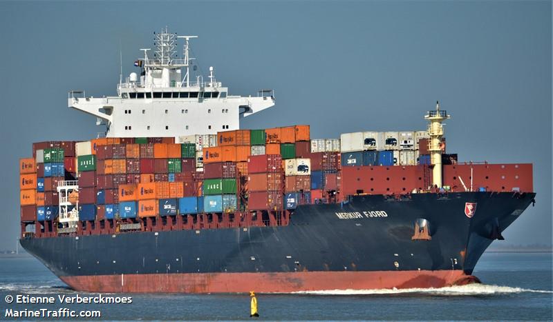 merkur fjord (Container Ship) - IMO 9620607, MMSI 229452000, Call Sign 9HA3340 under the flag of Malta