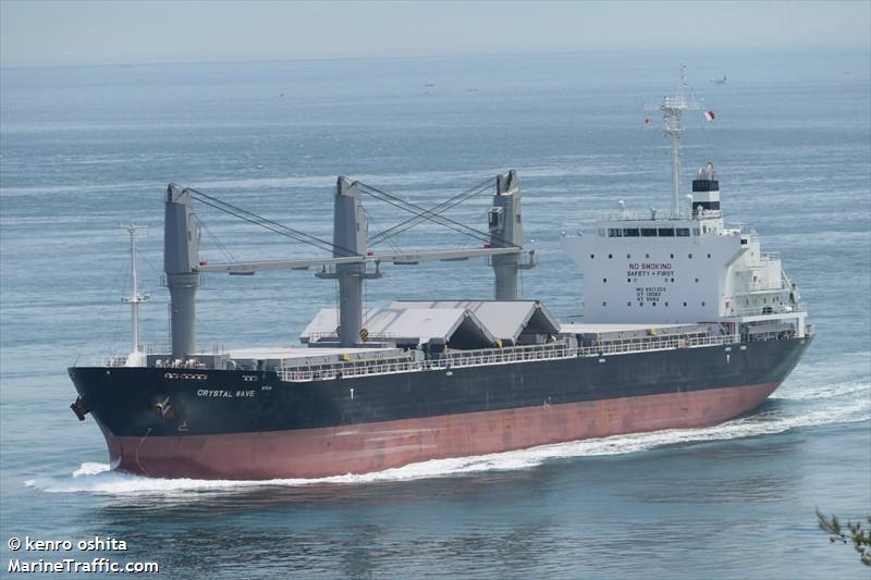 crystal wave (Bulk Carrier) - IMO 9913303, MMSI 352978166, Call Sign 3E2401 under the flag of Panama