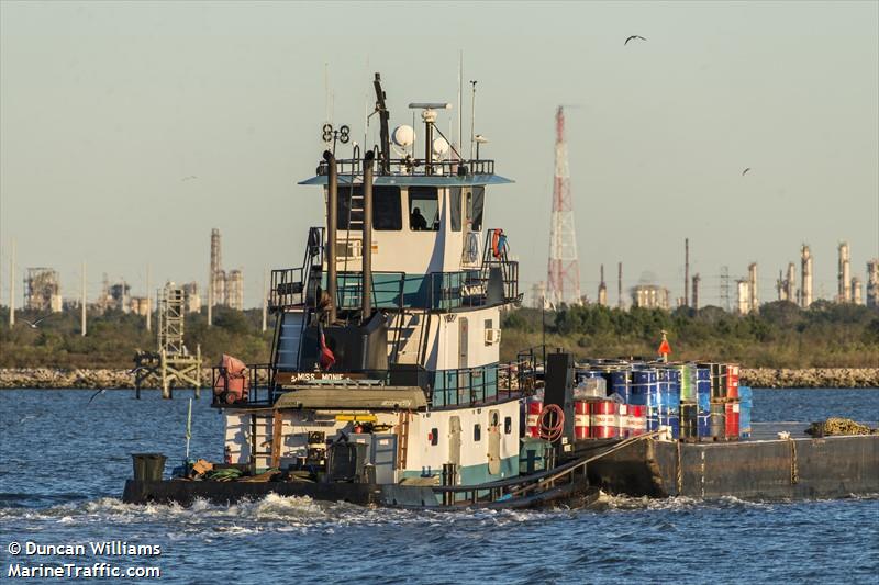 miss monie (Towing vessel) - IMO , MMSI 366962010, Call Sign WCZ9166 under the flag of United States (USA)