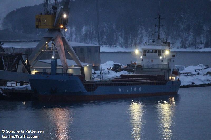 wilson pori (General Cargo Ship) - IMO 9201839, MMSI 257813000, Call Sign LAOC8 under the flag of Norway