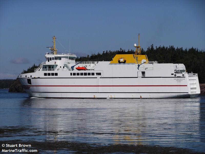 grandmanan adventure (Passenger/Ro-Ro Cargo Ship) - IMO 9558103, MMSI 316013040, Call Sign XJAV under the flag of Canada