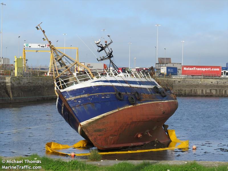 rambling rose (Fishing vessel) - IMO , MMSI 235087969, Call Sign MSDN7 under the flag of United Kingdom (UK)