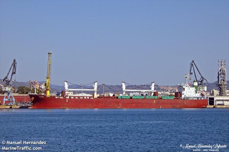 sidra (Bulk Carrier) - IMO 9566435, MMSI 229105000, Call Sign 9HA5448 under the flag of Malta