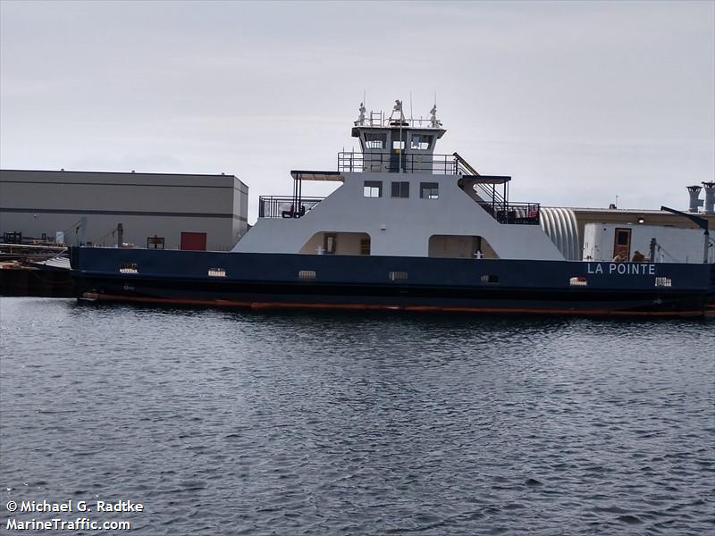 la pointe (Passenger ship) - IMO , MMSI 367767430, Call Sign WDK5733 under the flag of United States (USA)