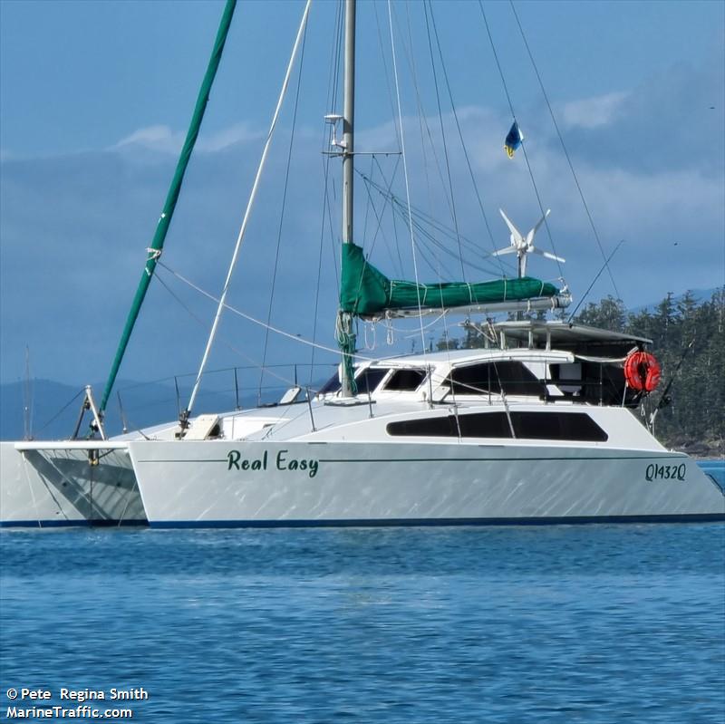 real easy (Sailing vessel) - IMO , MMSI 503796900, Call Sign Q1432Q under the flag of Australia