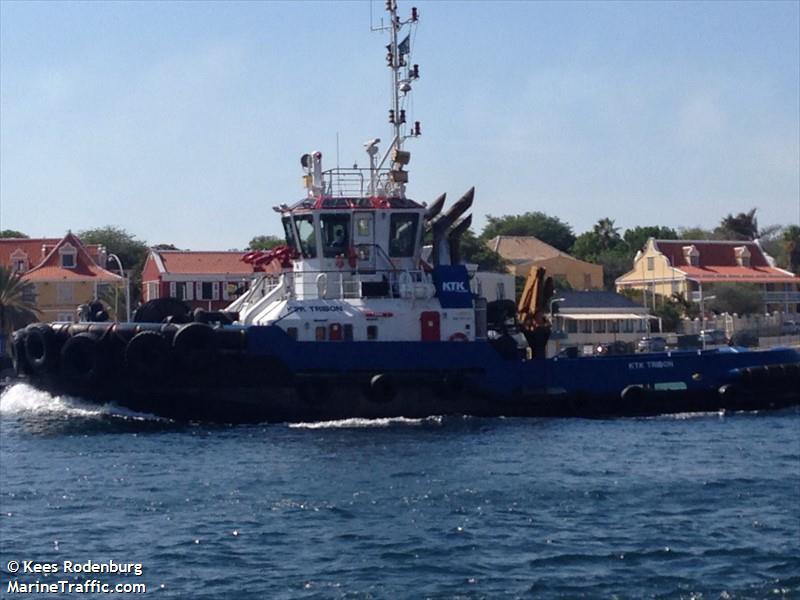 ktk tribon (Tug) - IMO 9510668, MMSI 306060000, Call Sign PJDF under the flag of Curacao