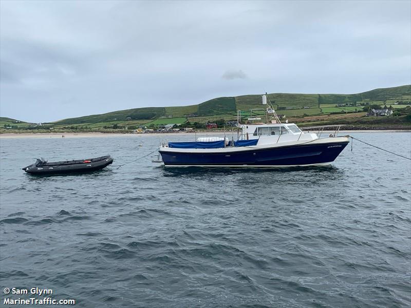 an blascaod mor (Passenger ship) - IMO , MMSI 250000951, Call Sign EIBN8 under the flag of Ireland