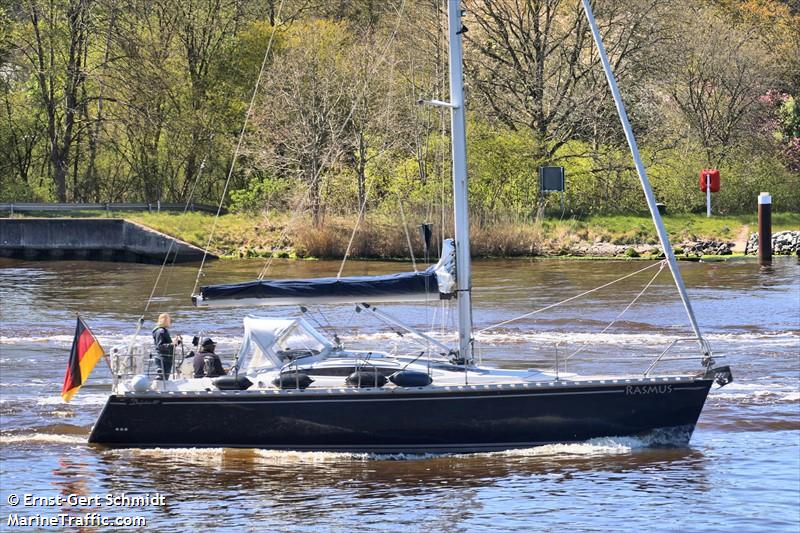 rasmus (Sailing vessel) - IMO , MMSI 211400830, Call Sign DG7876 under the flag of Germany