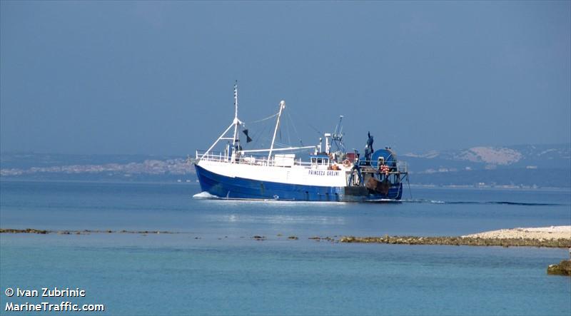 princeza grejni (Pleasure craft) - IMO , MMSI 238393540, Call Sign 9AA8182 under the flag of Croatia