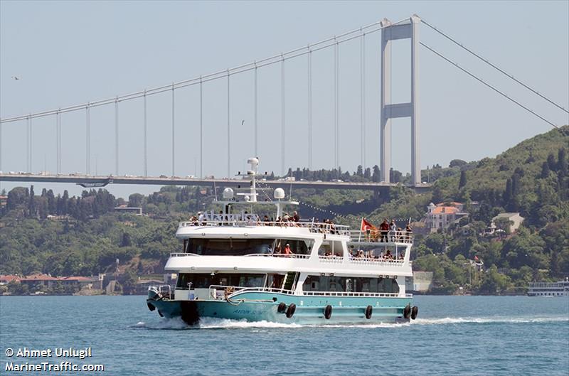 aydin sedat (Passenger ship) - IMO , MMSI 271043985, Call Sign TCA3312 under the flag of Turkey