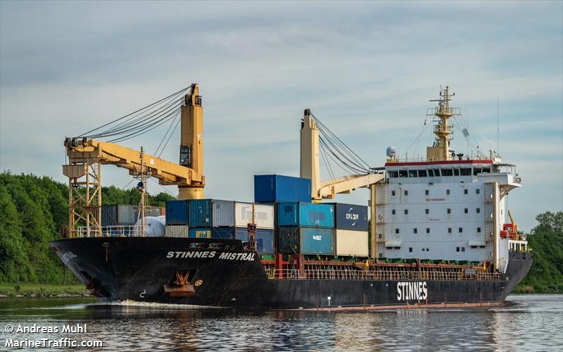 stinnes mistral (General Cargo Ship) - IMO 9452218, MMSI 305955000, Call Sign V2HM5 under the flag of Antigua & Barbuda