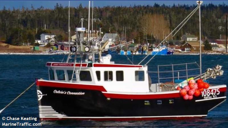 calvins connection (Fishing vessel) - IMO , MMSI 316038788 under the flag of Canada