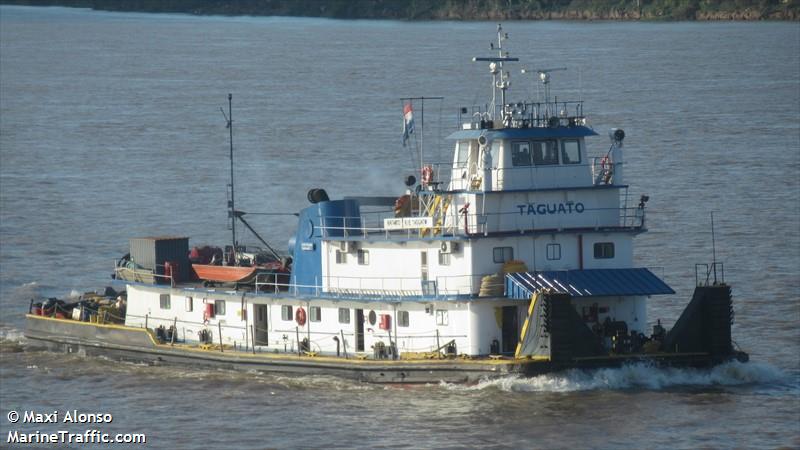 taguato (Cargo ship) - IMO , MMSI 755002500, Call Sign ZPBV under the flag of Paraguay