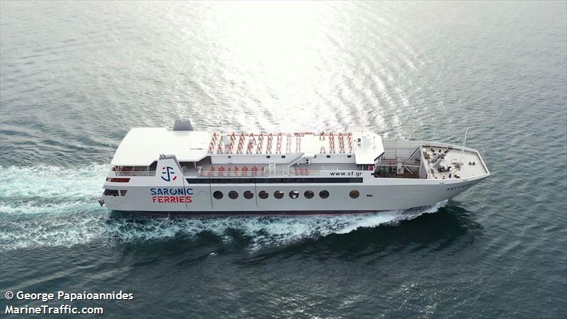 antigone (Passenger Ship) - IMO 9590539, MMSI 239719900, Call Sign SVA3598 under the flag of Greece