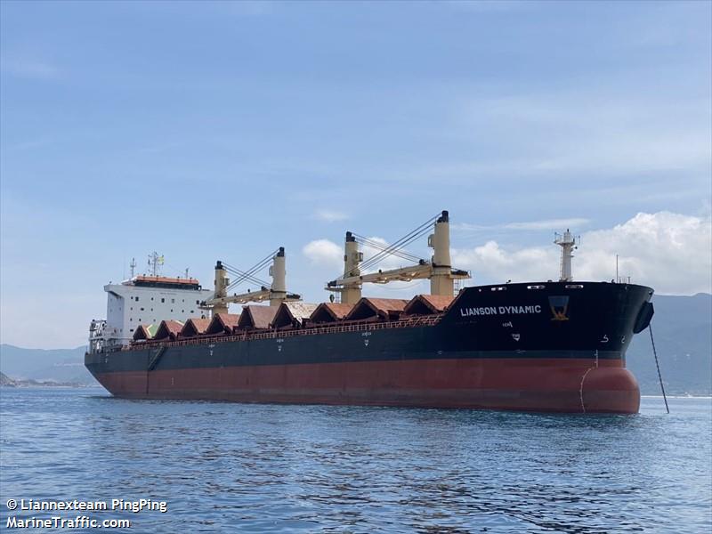 lianson dynamic (Bulk Carrier) - IMO 9299305, MMSI 563140500, Call Sign 9V6040 under the flag of Singapore