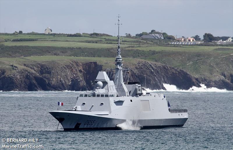 french warship (Military ops) - IMO , MMSI 227999700, Call Sign 0 under the flag of France