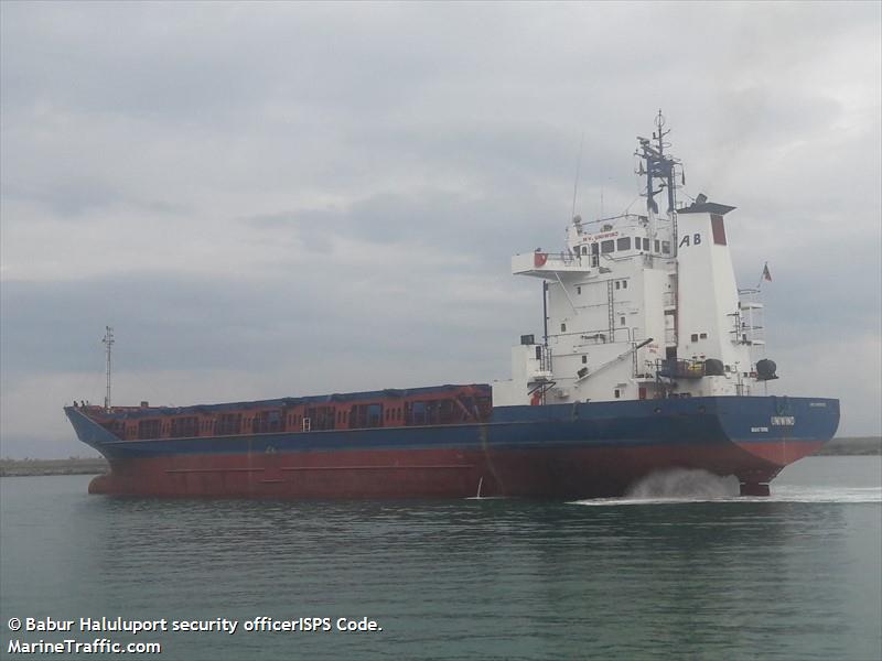 uniwind (General Cargo Ship) - IMO 8919790, MMSI 341288000, Call Sign V4NX4 under the flag of St Kitts & Nevis